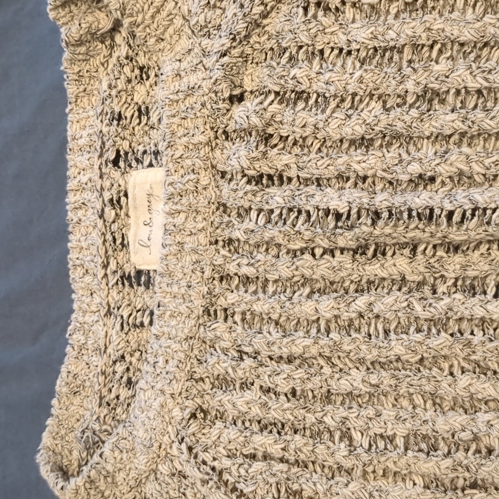 Open knit nautical sweater